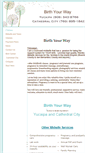 Mobile Screenshot of birth-your-way.com